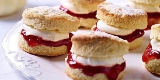 Scone with Jam & Whipped Cream