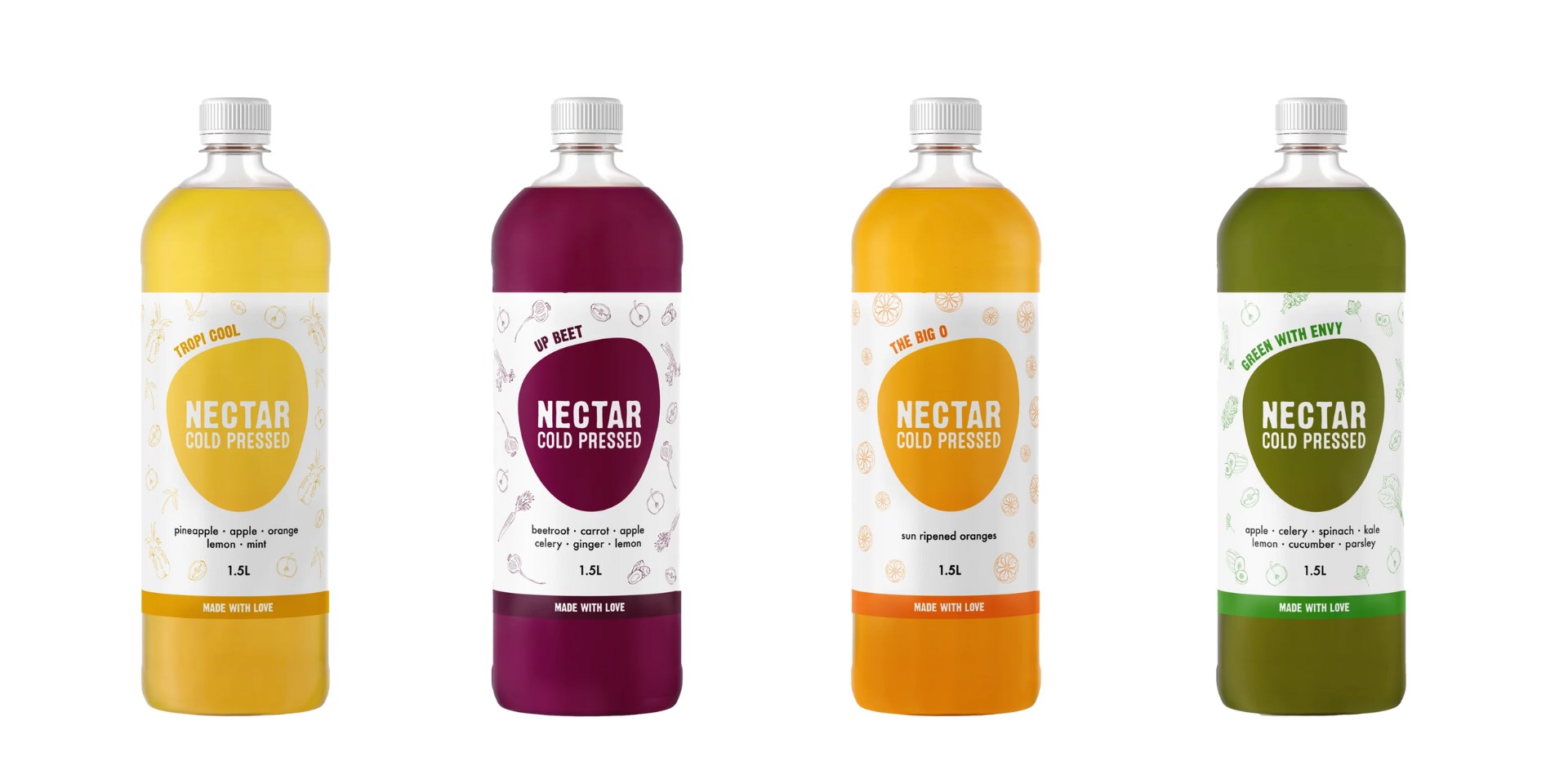 Cold Pressed Juice. 1.5L
