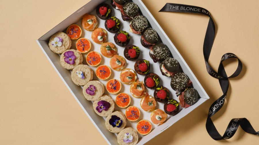 Delivered Cold Canapé Boxes in Sydney - The Blonde Group Pty Ltd Delivered Cold Canapé Boxes in Sydney - The Blonde Group Pty Ltd