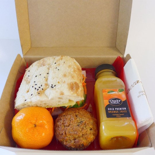 Boxed lunch discount
