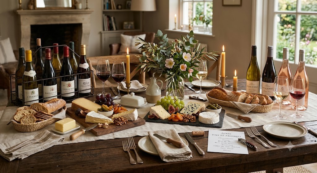 French Social Hour: Wines and Cheese of France, 21+