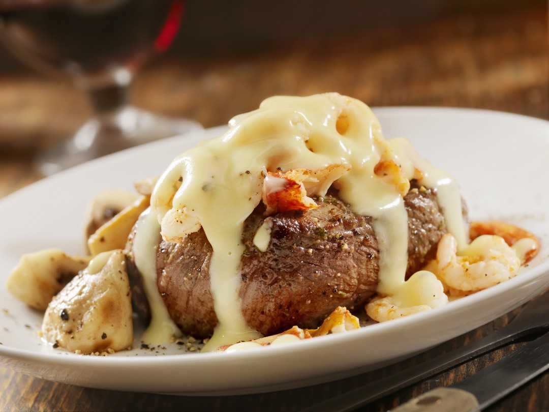 Steak and Crab Cakes