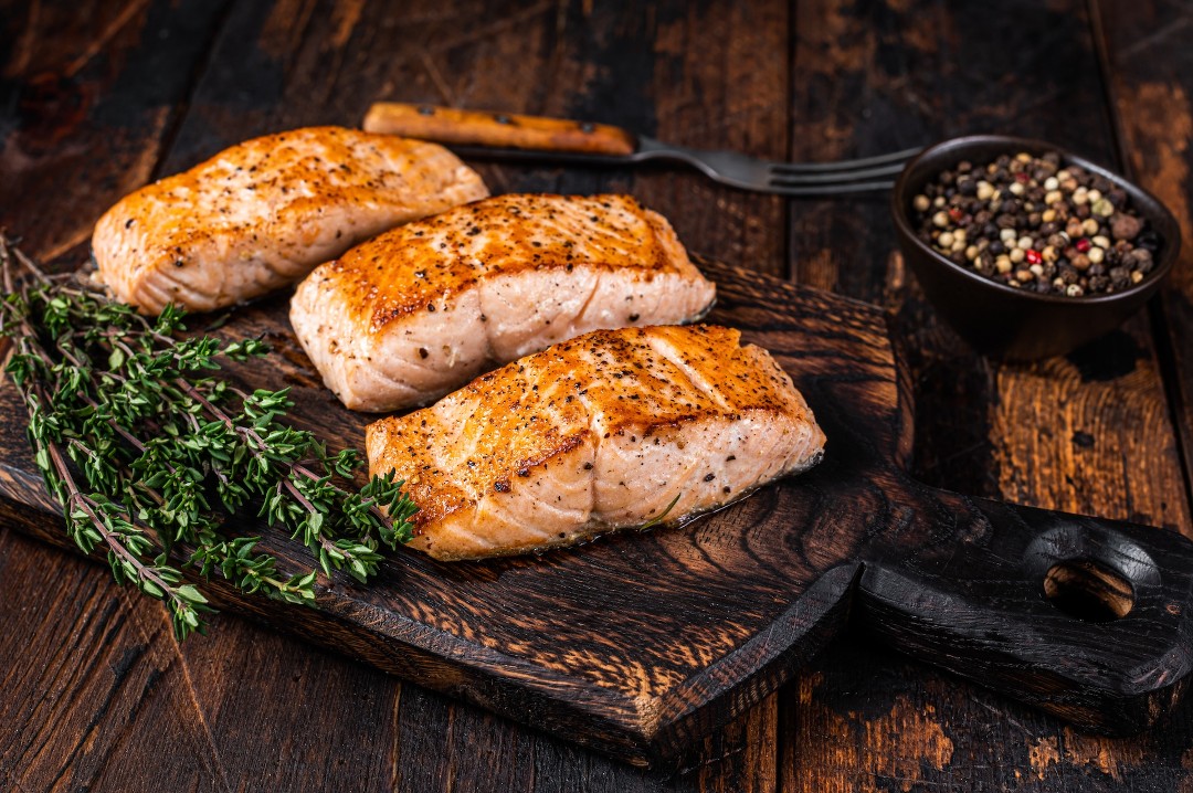 Miso Salmon and Ginger Rice