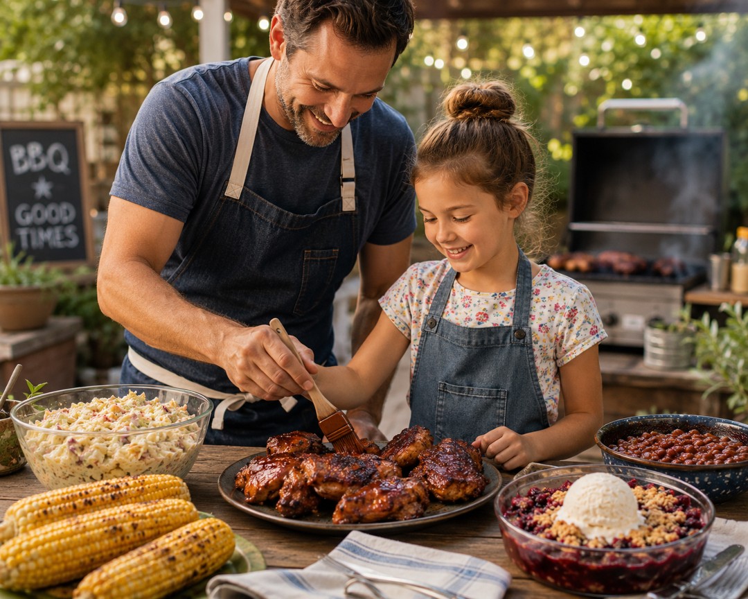 Date with My Grown-Up: Backyard BBQ Grub
