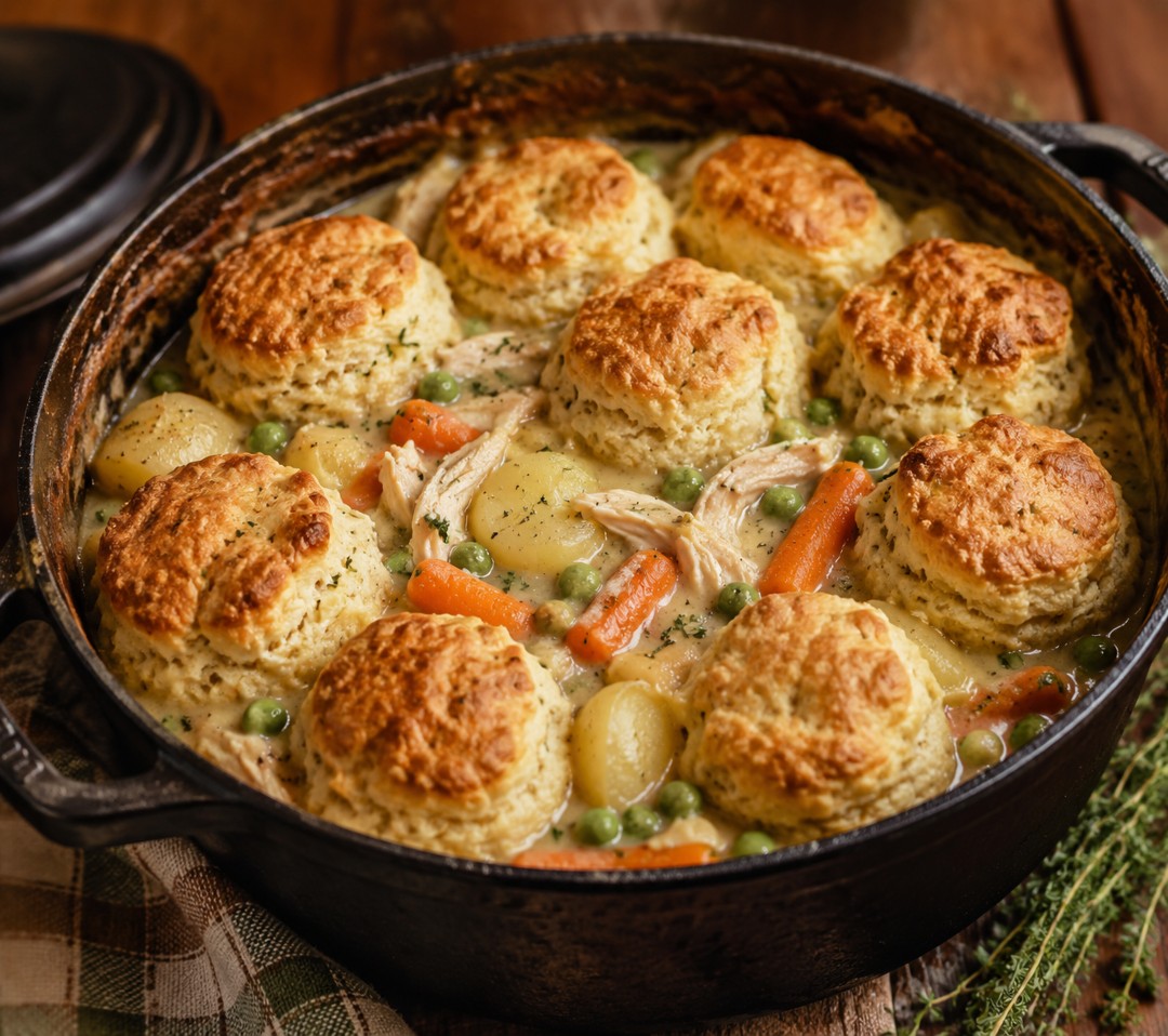 Rustic Dutch Oven Chicken