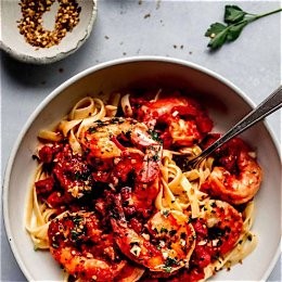 Pasta From Scratch: Shrimp Diablo