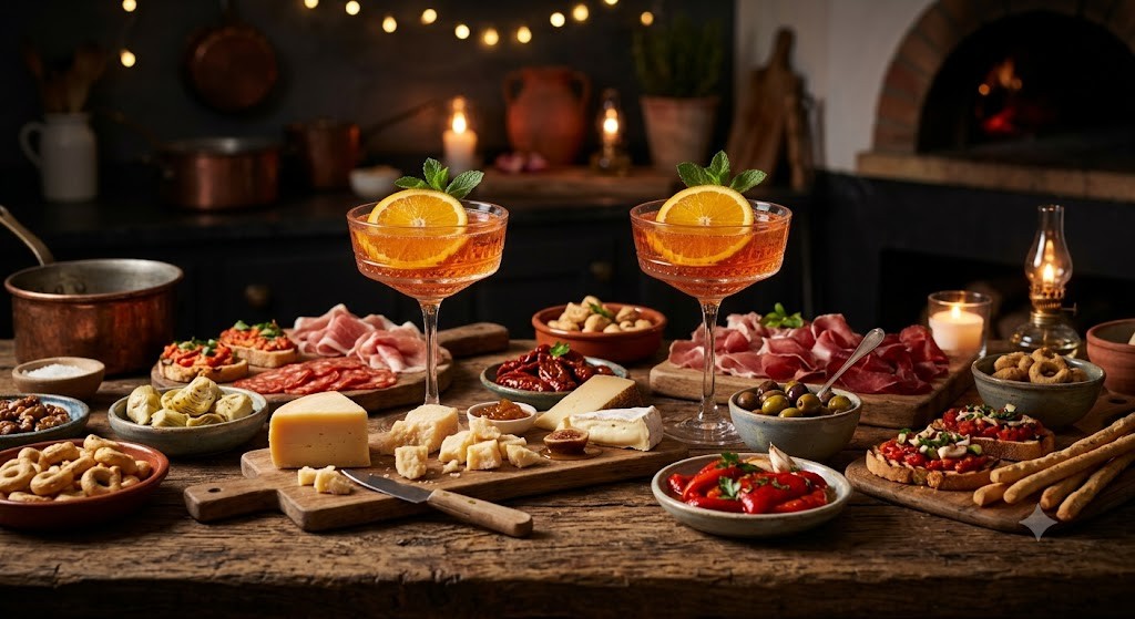 La Dolce Vita Date Night: Italian Aperitivo