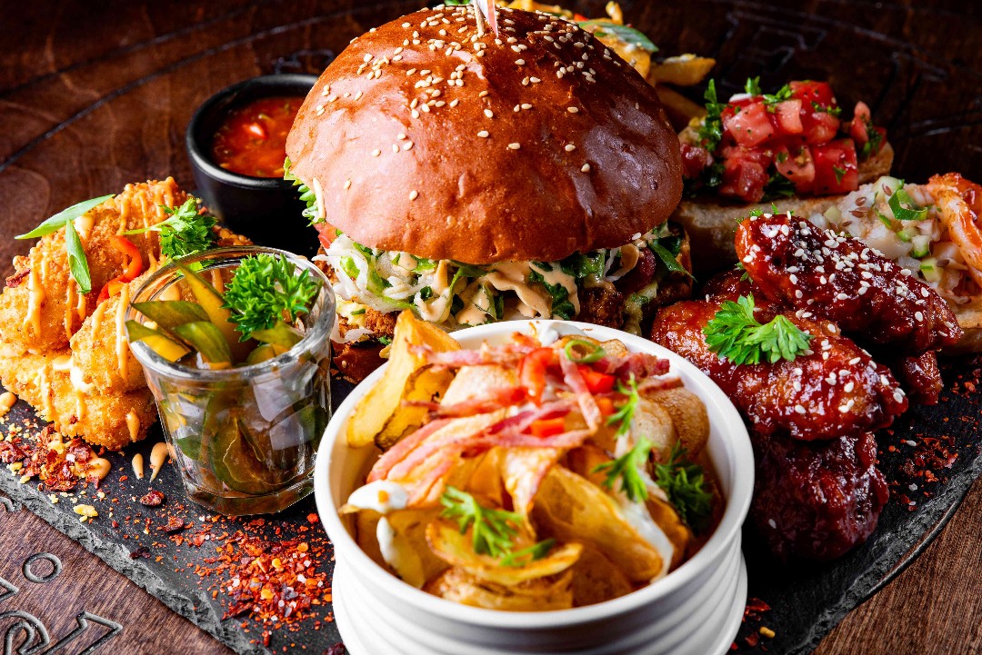 Burgers, Fries and Shakes