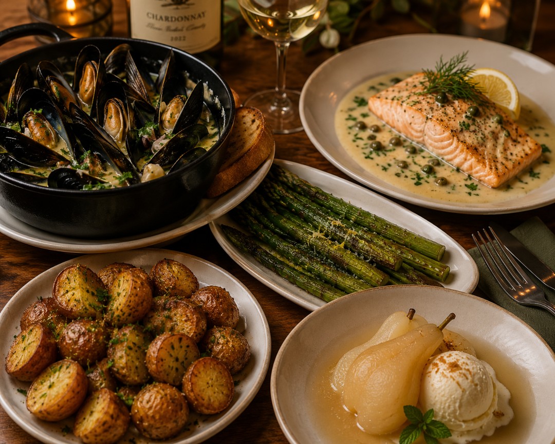 White Wine and Seafood 21+
