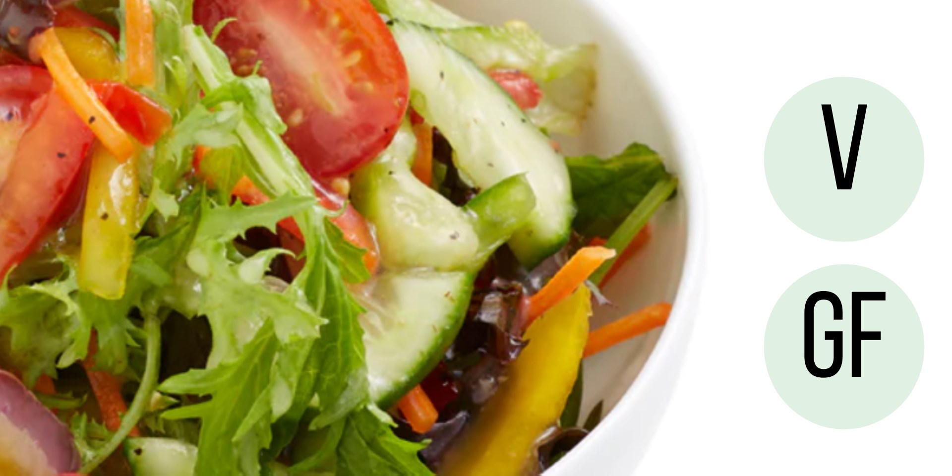Garden Leafy Salad | Vegan & Gluten Free