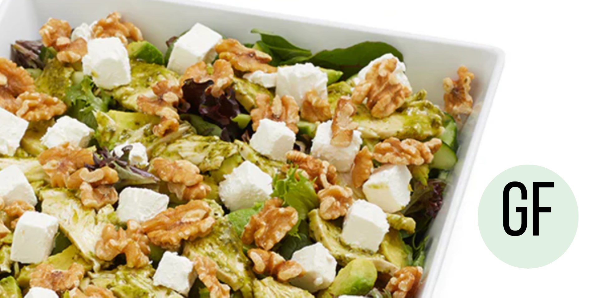 Pesto Chicken & Avocado Salad - Gluten Free