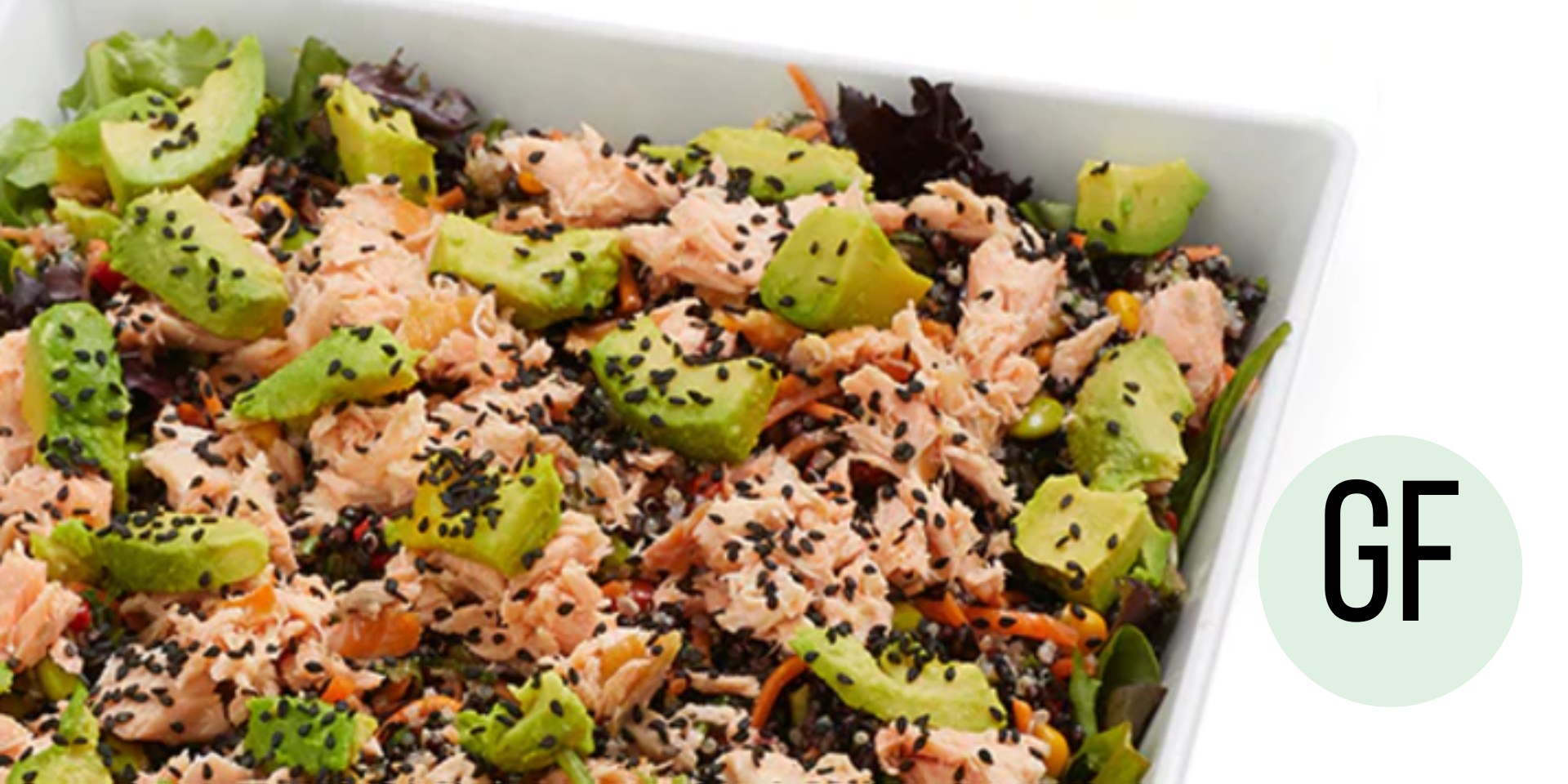 Japanese Salmon & Avocado Salad - Gluten Free