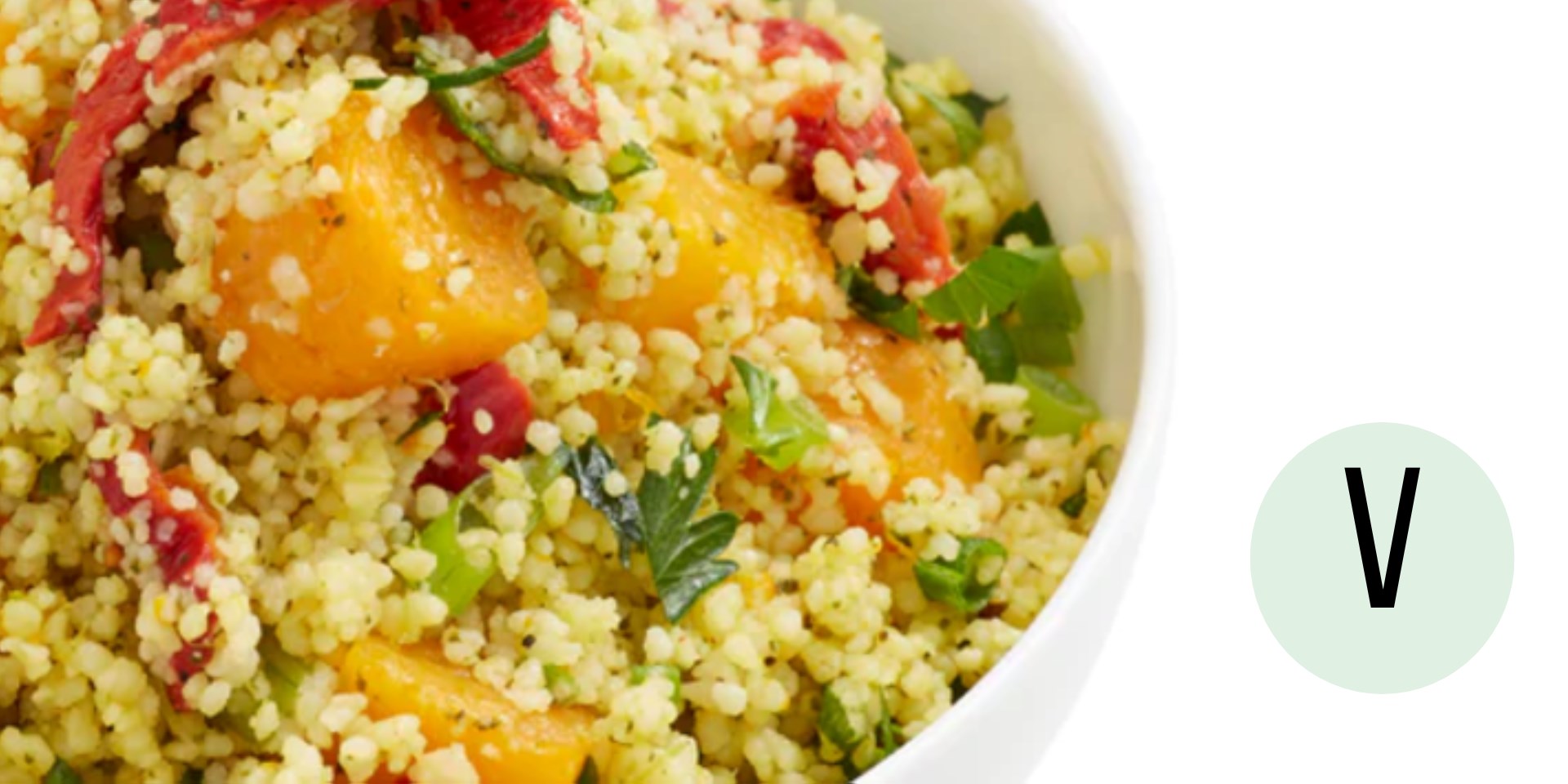Pumpkin & Couscous Salad | Vegan
