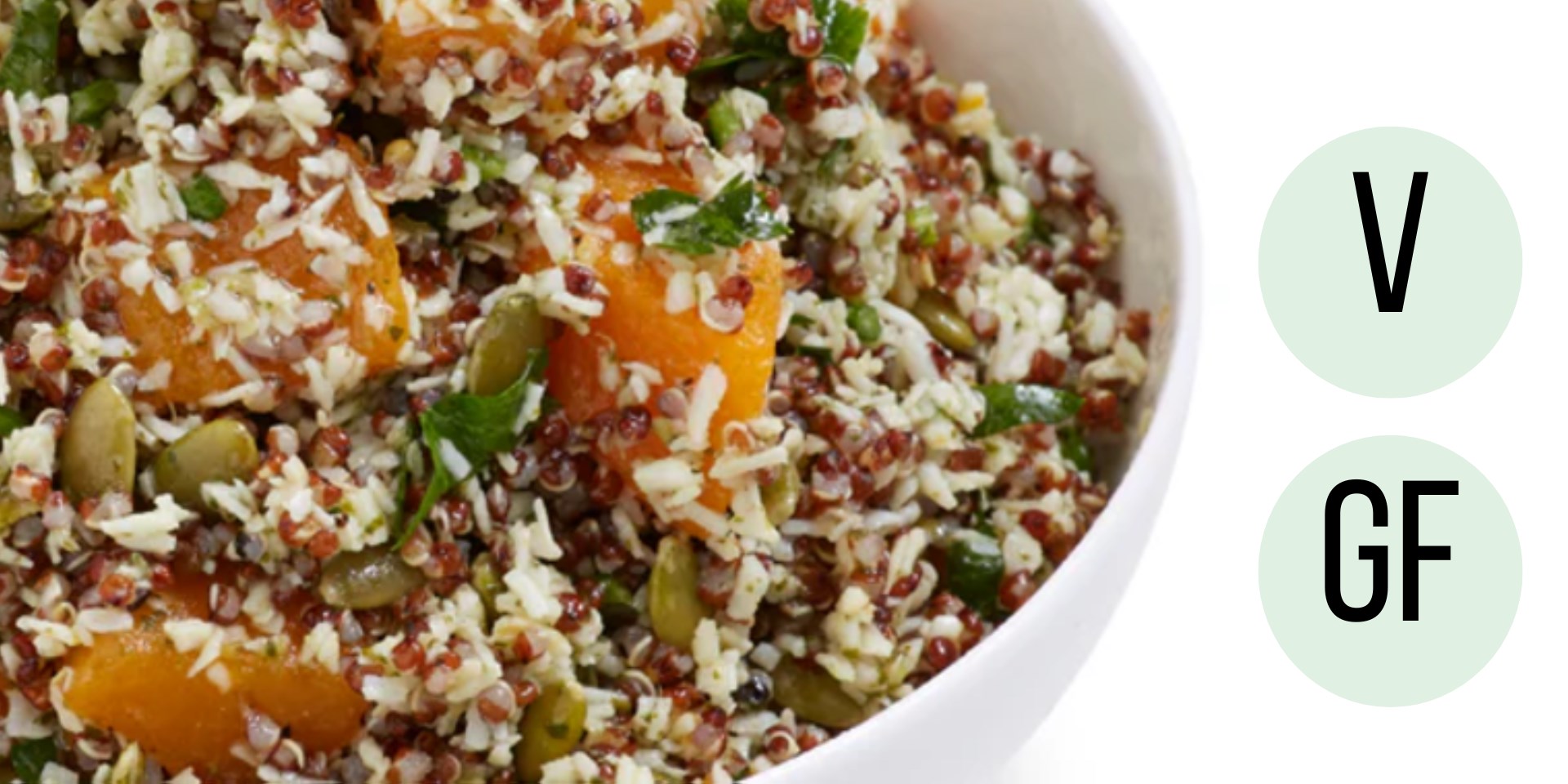 Thai Pumpkin Quinoa Salad - Vegan | Gluten Free