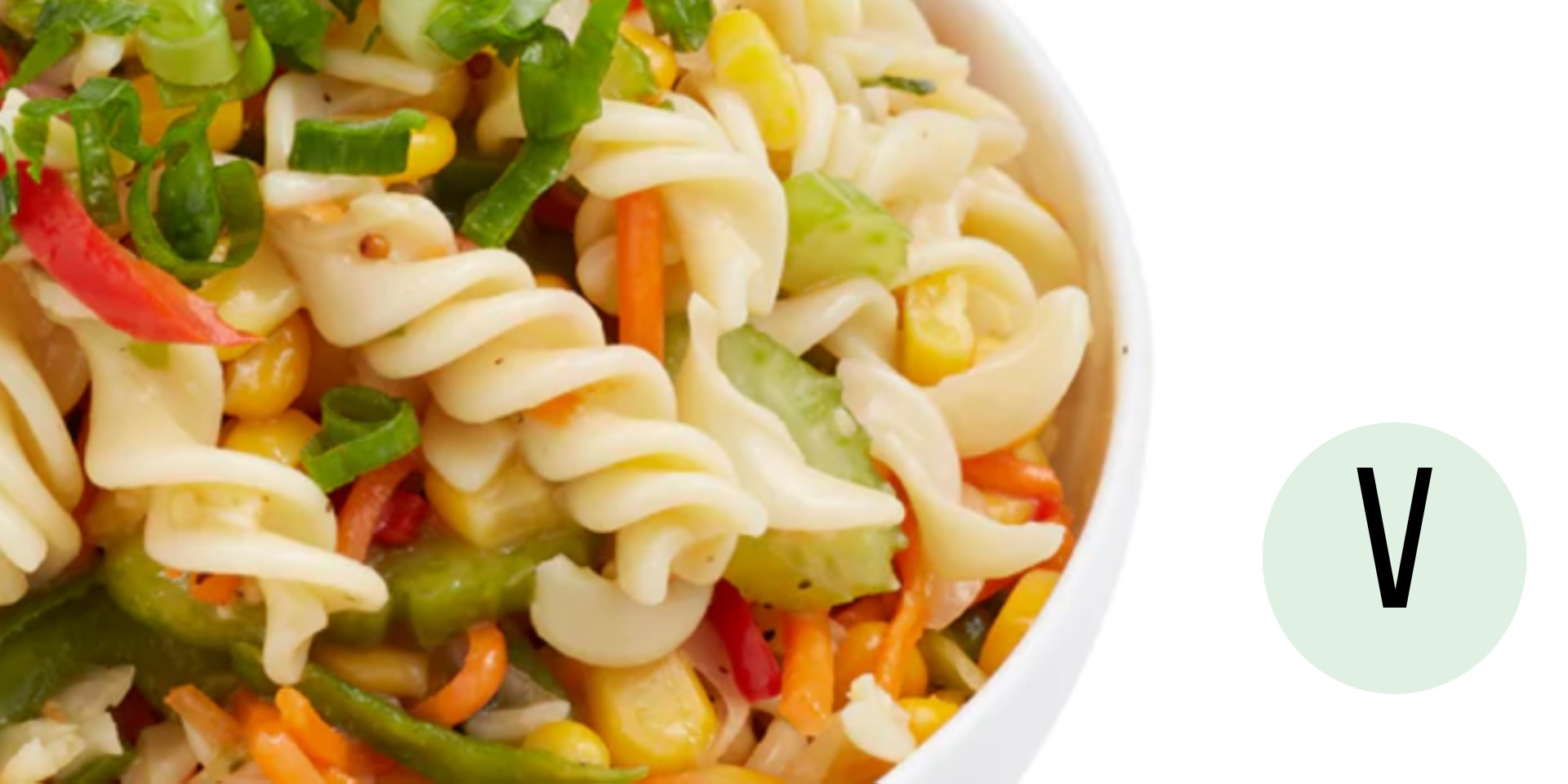 Vegetable Pasta Salad | Vegan