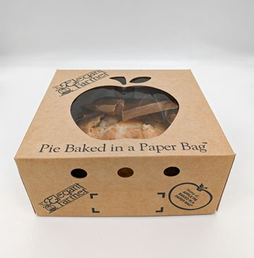 Elegant Farmer’s famous Pie-in-a-Bag apple pie available at Sunset Foods.